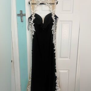 Women’s floor length gown